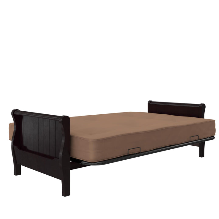 Carson 8 Inch Thermobonded High Density Polyester Fill Futon Mattress - Tan - Full