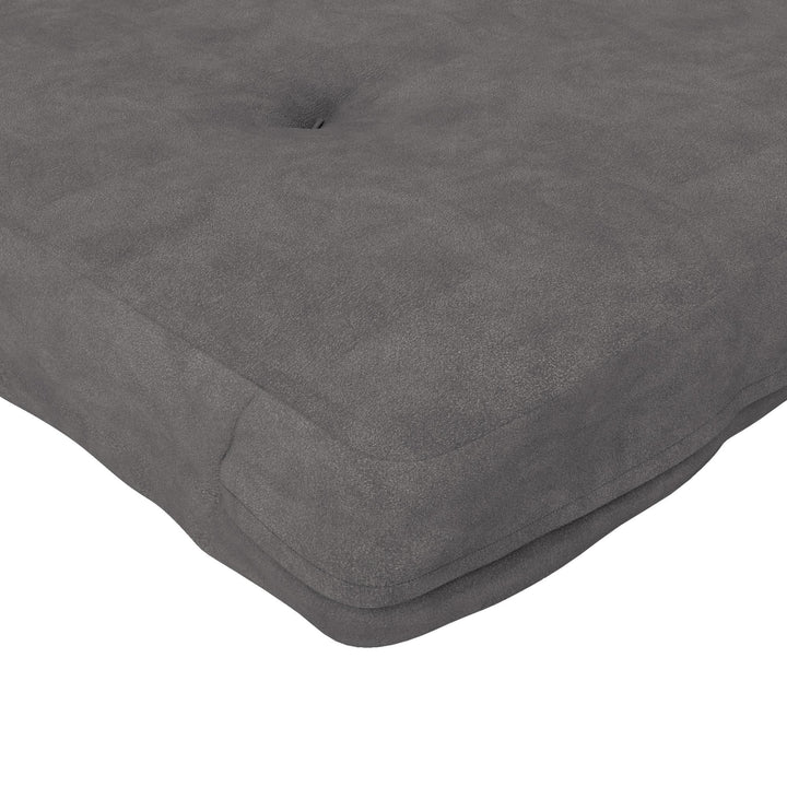 Kali 6 Inch Thermobonded High Density Polyester Fill Futon Mattress - Gray - Full